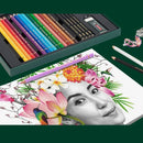 Faber-Castell 23pc Polychromos Colour & Pitt Graphite Matt Pencils Gift Set Eraser Sharpener 18-210052 - SuperOffice