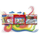 Faber-Castell 50 Connector Pens Colour Markers Assorted Colours Box Set 11-155555 - SuperOffice