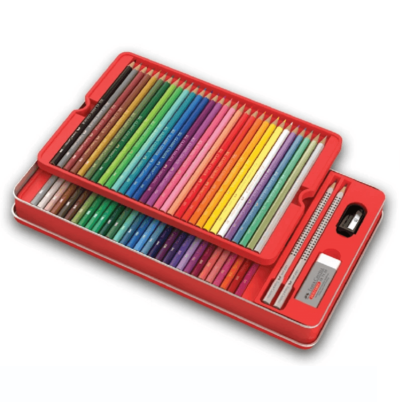 Faber-Castell 60 ct Polychromos Artists' Color Pencil Tin 