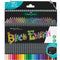 Faber-Castell Black Edition Colour Pencils 100 Pack with Pencil Holder 16-116411 - SuperOffice