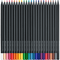 Faber-Castell Black Edition Colour Pencils Tin 24 Pack Set 16-116425 - SuperOffice