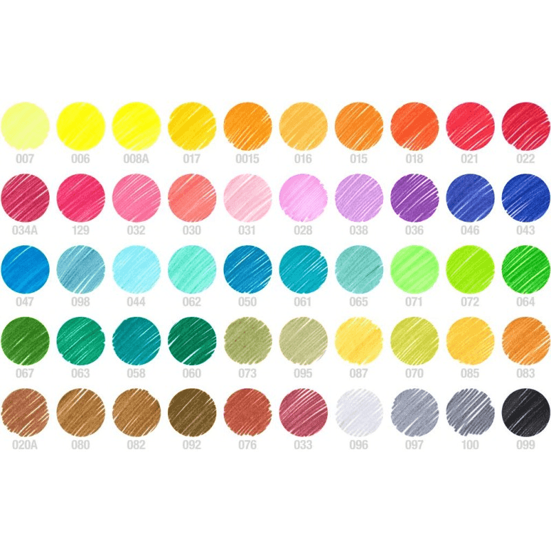 Faber-Castell Connector Pens Markers Assorted Colours Pack 50 Bucket 155552 - SuperOffice