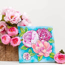 Faber-Castell Creative Studio Paint by Numbers Floral Watercolour Set 18-770630 - SuperOffice