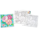 Faber-Castell Creative Studio Paint by Numbers Floral Watercolour Set 18-770630 - SuperOffice