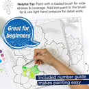 Faber-Castell Creative Studio Paint by Numbers Succulents Watercolour Set 18-770633 - SuperOffice