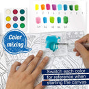 Faber-Castell Creative Studio Paint by Numbers Tropical Watercolour Set 18-770634 - SuperOffice