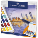 Faber-Castell Creative Studio Watercolour Paint Set 48 + Water Brush 18-169748 - SuperOffice
