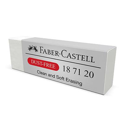 Faber-Castell Dust Free Erasers Large Box 20 187120 - SuperOffice