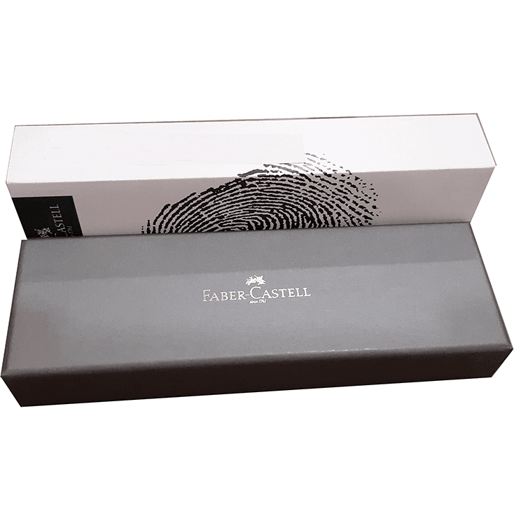Faber-Castell E-Motion Pure Black Fountain Pen Medium 148620 - SuperOffice