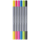 Faber-Castell Goldfaber Aqua Dual Colour Markers Wallet Pack 6 58-164606 - SuperOffice