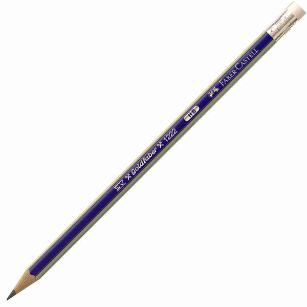 Faber-Castell Goldfaber Pencils Eraser Tip HB Box 12 11-116800 - SuperOffice