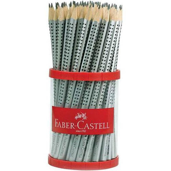 Faber-Castell Grip Triangular Graphite Pencil Hb Tub 72 317072 - SuperOffice