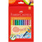 Faber-Castell Jumbo Twist Colour Crayons Box 12 21-010093 - SuperOffice