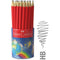 Faber-Castell Junior Triangular Writing Pencils HB Graphite Pack 50 Cup Kids Students 12-116553 - SuperOffice