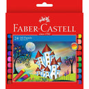 Faber-Castell Oil Pastels Crayons Assorted Colours Pack 24 Super Smooth 21-010109 - SuperOffice