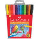 Faber-Castell Playsafe Jumbo Colour Markers Wallet 12 51-88-PSN - SuperOffice