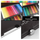 Faber-Castell Polychromos 72 Colour Pencils Wooden Box Case Set Coloured 110072 - SuperOffice