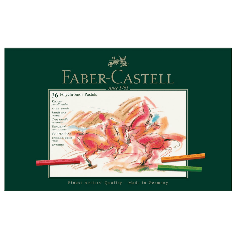 Faber-Castell Polychromos Pastel Blocks 36 Box 27-128536 - SuperOffice