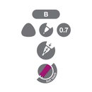 Faber-Castell Polymatic Mechanical Pencil Pacer 0.7mm Grey 5 Pack 31-133388 (5 Pack) - Grey 0.7mm - SuperOffice