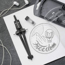 Faber-Castell Quick Set Premium Compass Black Stone Technical Drawing 74-174530 - SuperOffice