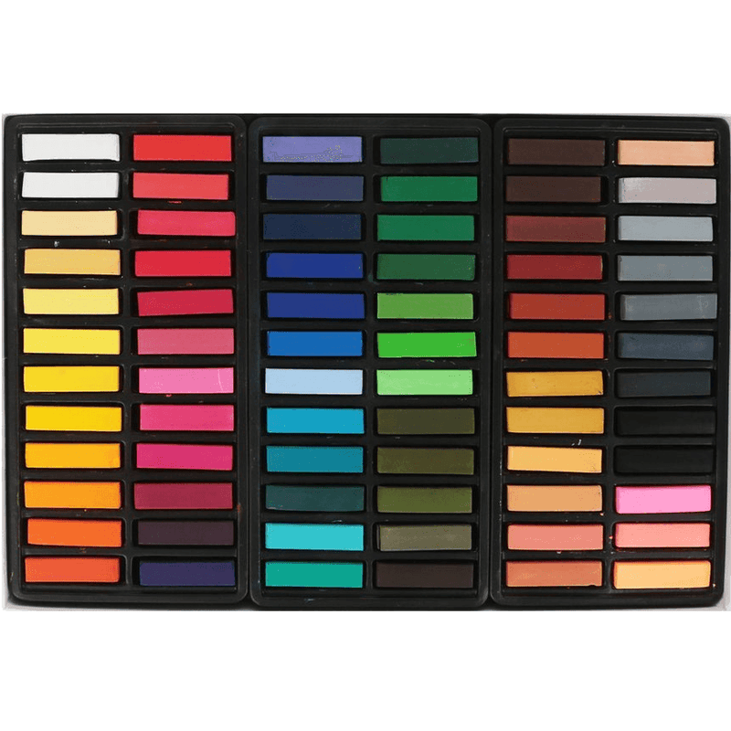 Faber-Castell Soft Pastels 72 Pack Assorted Colours Creative Studio Mini Crayons 27-128272 - SuperOffice