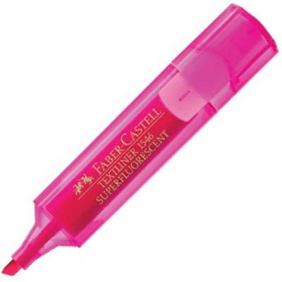 Faber-Castell Textliner Ice Highlighter Chisel Pink Box 10 57-154628 - SuperOffice