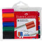 Faber-Castell Whiteboard Markers Bullet 2Mm Assorted Wallet 6 67-1592068 - SuperOffice