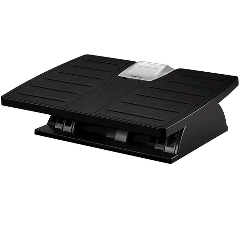 Fellowes Adjustable Foot Rest Premium Office Computer Black 8032201 - SuperOffice