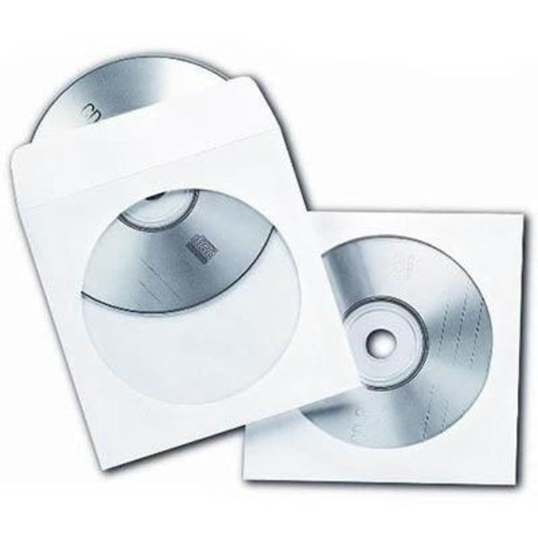 Fellowes CD Envelopes Sleeves Pack 100 90691 - SuperOffice
