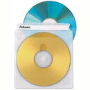 Fellowes Cd Sleeve Polypropylene Clear Pack 25 90661 - SuperOffice