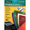 Fellowes Chromolux Binding Covers Gloss A4 Red Pack 100 5378303 - SuperOffice