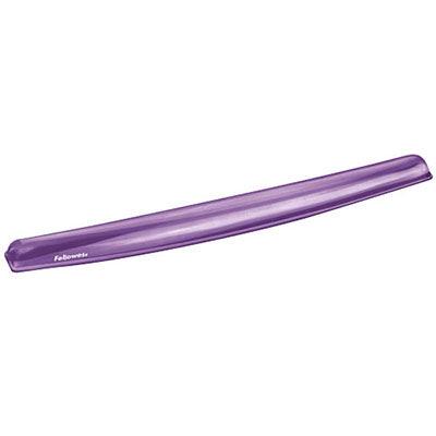 Fellowes Crystal Keyboard Gel Wrist Rest Purple 91437 - SuperOffice