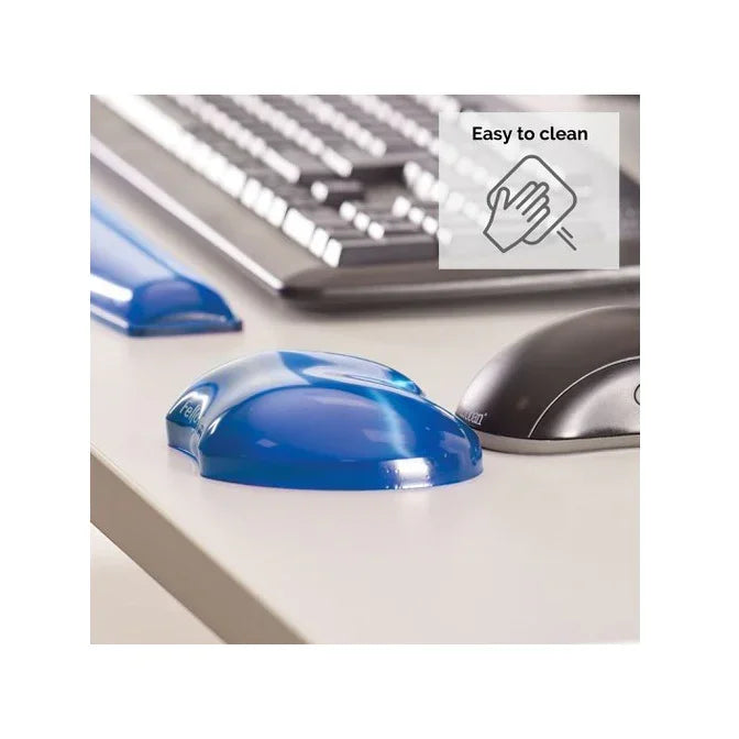 Fellowes Gel Flex Wrist Rest For Mouse Blue