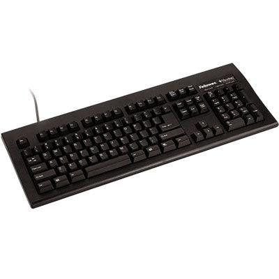 Fellowes Keyboard Basic 104 Usb Microban Hps Black 9892901 - SuperOffice