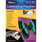 Fellowes Laminating Pouch Gloss 125 Micron 54 X 86Mm Clear Pack 100 5306302 - SuperOffice