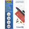 Fellowes Laminating Pouch Gloss 175 Micron 67 X 99Mm Clear Pack 100 53081 - SuperOffice