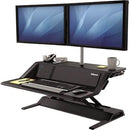 Fellowes Lotus Dx Sit Stand Workstation Black 8082101 - SuperOffice