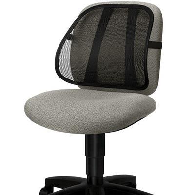 Fellowes Lumbar Back Support Mesh Back 381 X 450.9 X 127Mmm Steel Black 8036501 - SuperOffice