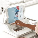 Fellowes Lyra 3-In-1 Manual Binding Centre Machine Plastic Comb White 5603101 - SuperOffice