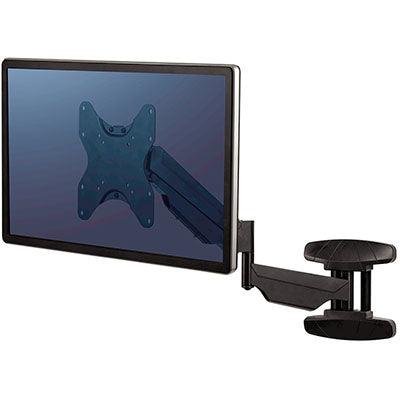 Fellowes Monitor Arm Single Wall Mount Black 8043501 - SuperOffice