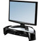 Fellowes Monitor Riser Plus Smart Suites 101.6 X 477.8 X 328.6Mm Plastic Black 8020801 - SuperOffice