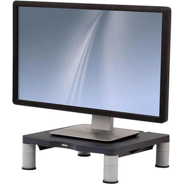 Fellowes Monitor Stand Riser 101x333x342mm Graphite Black 9169301 - SuperOffice