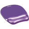 Fellowes Mouse Pad And Wrist Rest Memory Foam Gel Crystals Purple 91441 - SuperOffice