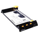 Fellowes Neutron Plus Rotary Trimmer 10 Sheet A4 Black/Silver 5410101 - SuperOffice