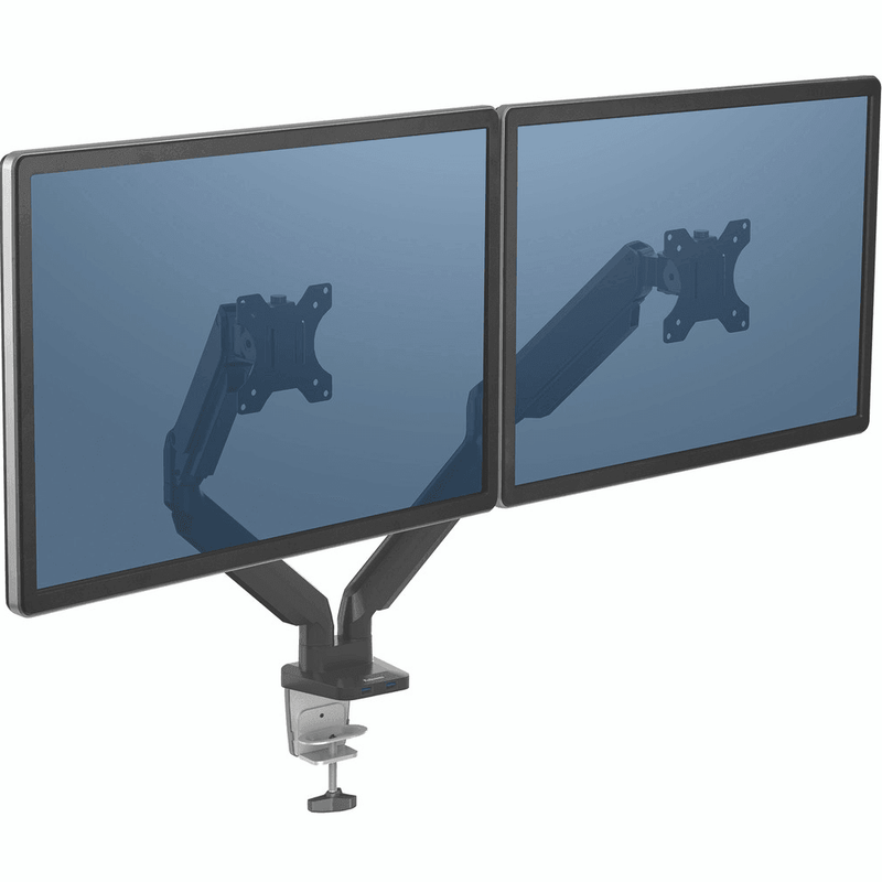 Fellowes Platinum Series Monitor Arm Dual Screen 8042501 - SuperOffice