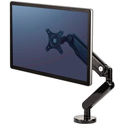 Fellowes Platinum Series Monitor Arm Single Black 8043301 - SuperOffice