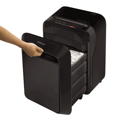 Fellowes Powershred LX211 Micro-Cut Shredder Black 5170201 - SuperOffice