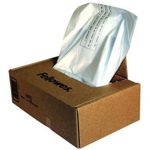 Fellowes Powershred Waste Bags To Fit 2339 And 485 Series Pack 50 36055 - SuperOffice