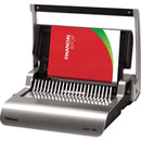 Fellowes Quasar+ 500 Binding Machine Manual Plastic Comb Metallic Grey 5627701 - SuperOffice