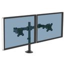 Fellowes Reflex Dual Monitor Arm Black 8502601 - SuperOffice